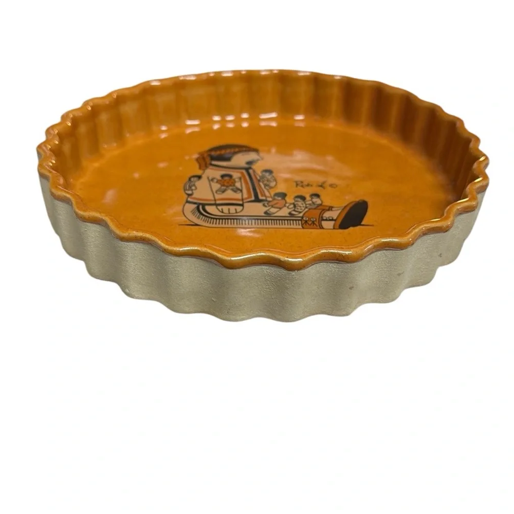 The Great American Stoneware Factory tart pan